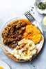 Macsween vegetarian haggis in its labelled casing