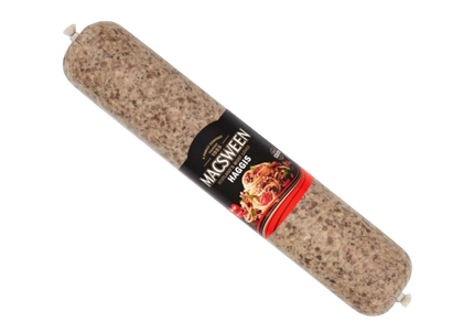 Macsween catering haggis stick sliced for professional catering