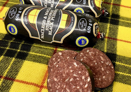 Authentic Stornoway black pudding – traditional Scottish delicacy