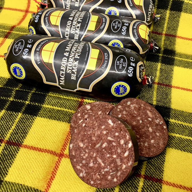 Authentic Stornoway black pudding – traditional Scottish delicacy