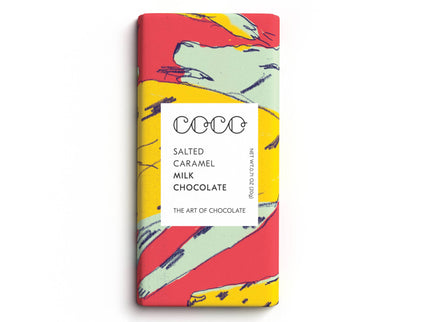 Salted Caramel Milk Mini Chocolate Bar (Pack of 24) - Scottish Hampers