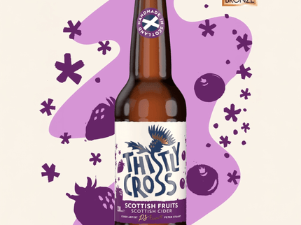 Thistly Cross Scottish Fruits Cider - Scottish Hampers