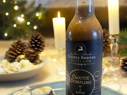 Clootie Dumpling in a Bottle - Scottish Hampers