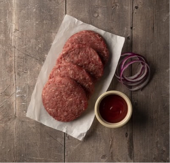 Steak Burgers Weight 170g X 4