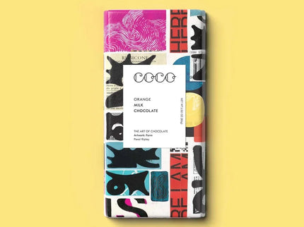 Milk Orange Chocolate Bar COCO - Scottish Store & Deli