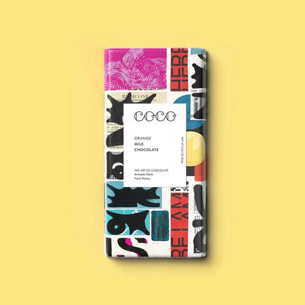 Milk Orange Chocolate Bar COCO - Scottish Store & Deli