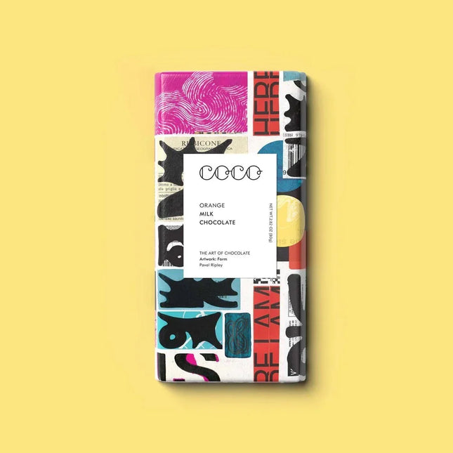 Milk Orange Chocolate Bar COCO - Scottish Store & Deli