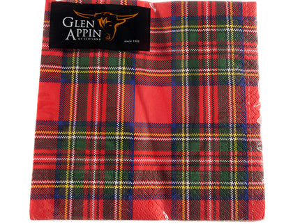 Royal Stewart Tartan Napkins