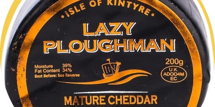Isle Of Kintyre Lazy Ploughman Mature Cheddar 200g