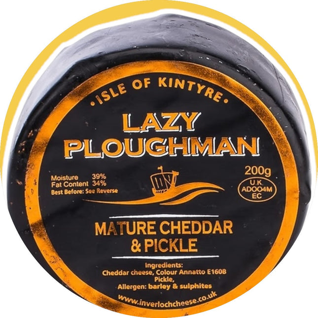Isle Of Kintyre Lazy Ploughman Mature Cheddar 200g