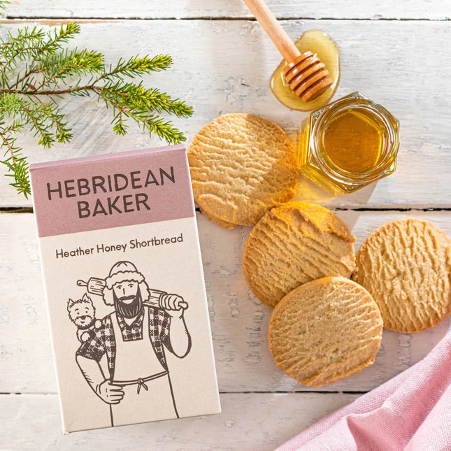 Heather Honey Shortbread Hebridean Bakery - Scottish Hampers