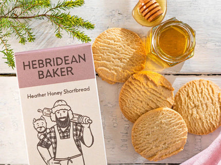 Heather Honey Shortbread Hebridean Bakery - Scottish Hampers