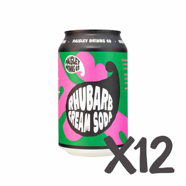 Rhubarb Cream Soda 12 x 330ml