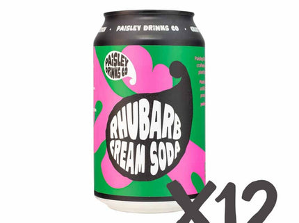 Rhubarb Cream Soda 12 x 330ml