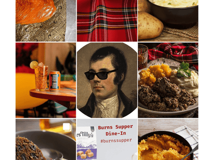 Burns Supper Dine - In with Smoked Salmon & Pâté - Scottish Hampers