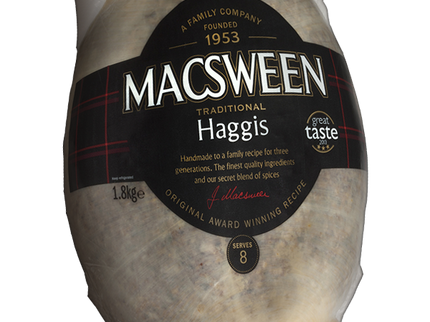 Macsween Chieftain Haggis – 1.8kg (Serves 8)
