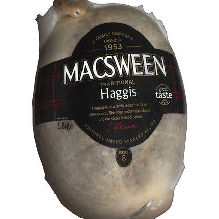 Macsween Chieftain Haggis – 1.8kg (Serves 8)