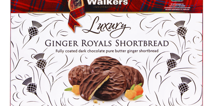 Ginger Chocolate Shortbread