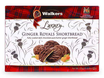 Ginger Chocolate Shortbread