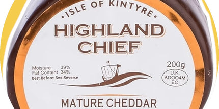 Isle Of Kintyre Highland Chief Mature Cheddar 200g