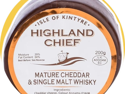Isle Of Kintyre Highland Chief Mature Cheddar 200g