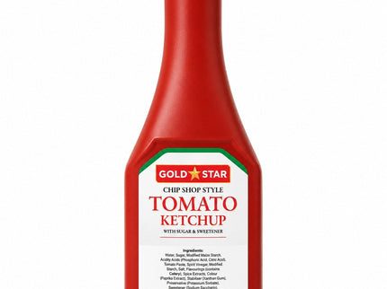Gold Star Chip Shop Tomato Ketchup  Sauce 670g