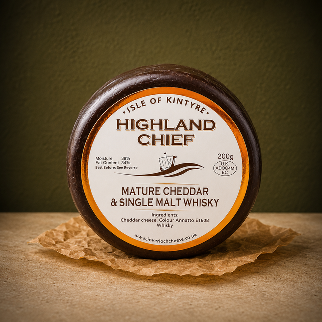 Isle Of Kintyre Highland Chief Mature Cheddar 200g