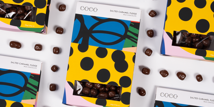 Salted Caramel Fudge covered in Milk Chocolate