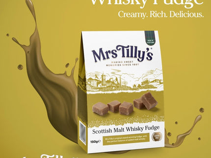 Malt Whisky Scottish Fudge Gift Box 150g