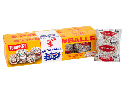 Tunnocks Snowballs Coconut Covered Marshmallows Multipack