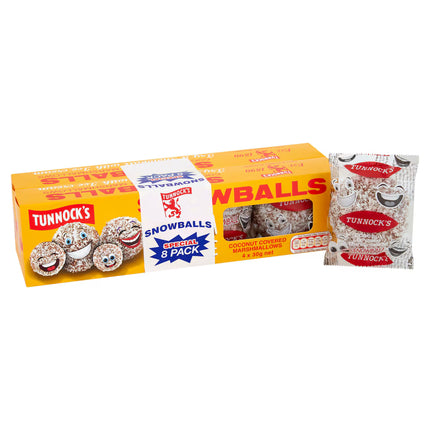Tunnocks Snowballs Coconut Covered Marshmallows Multipack