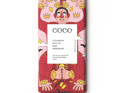 Colombian Milk 40% Chocolate Bar - Scottish Hampers