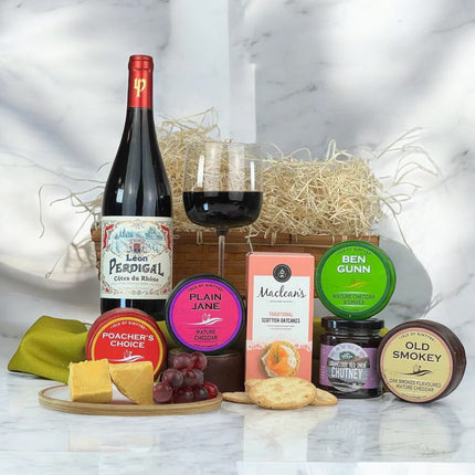 Cheese and Wine Hamper