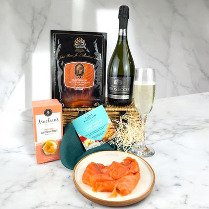 Prosecco, Crab & Smoked Salmon Hamper