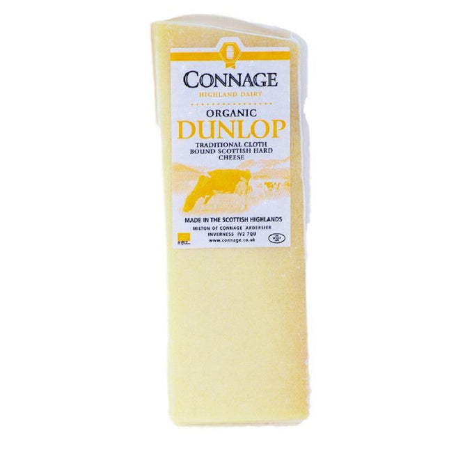 Dunlop Organic Traditional Scottish Cow's Milk Cheese