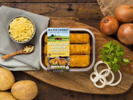 Potato, Cheese and Onion Croquettes MASH DIRECT 300g