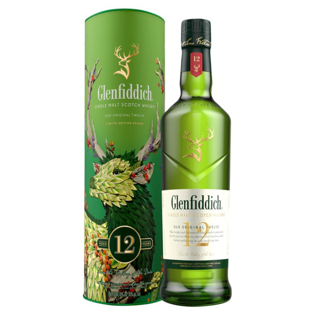 Glenfiddich 12 Year Old Single Malt Scotch Whisky 70cl - Scottish Store & Deli