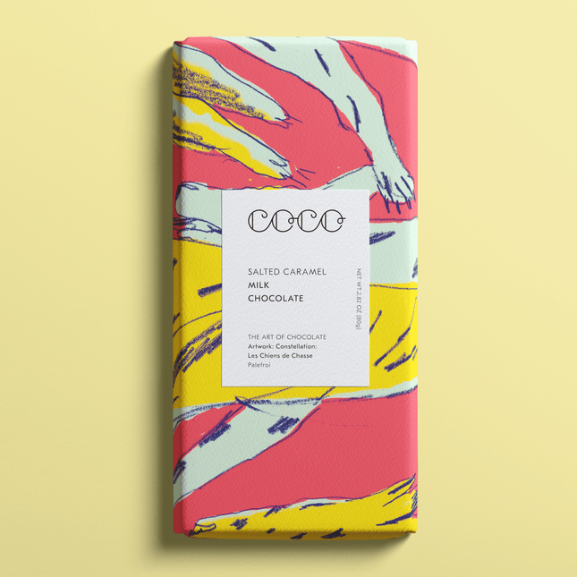 Salted Caramel Milk Chocolate Bar - Scottish Hampers