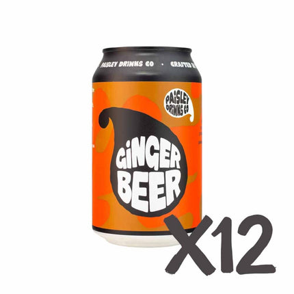 Paisley Drinks Co - Ginger Beer 12 x 330ml
