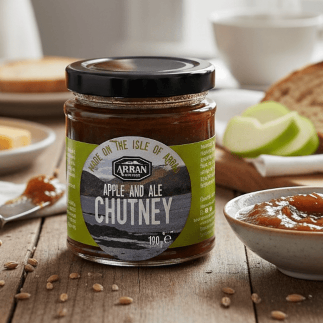 Cask Matured Apple & Arran Ale Chutney - Scottish Hampers