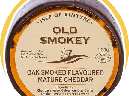 Isle Of Kintyre Old Smokey Mature Cheddar 200g