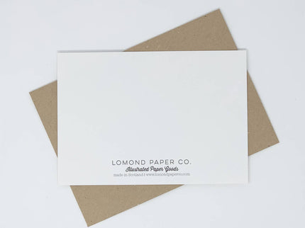 Merry Christmas Reindeer Card - Scottish Store & Deli