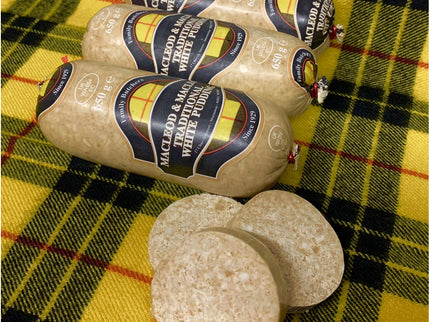 White Pudding Stornoway Macleod & Macleod 650g - Scottish Hampers