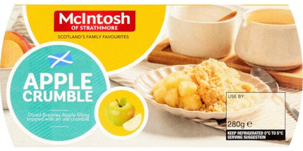 Apple Crumble Puddings Mcintosh 280g