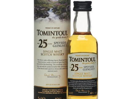 Tomintoul 25 Year Old 5cl - Scottish Hampers