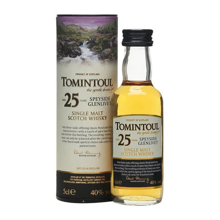 Tomintoul 25 Year Old 5cl - Scottish Hampers