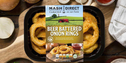 Beer Battered Onion Rings MASH DIRECT 200g