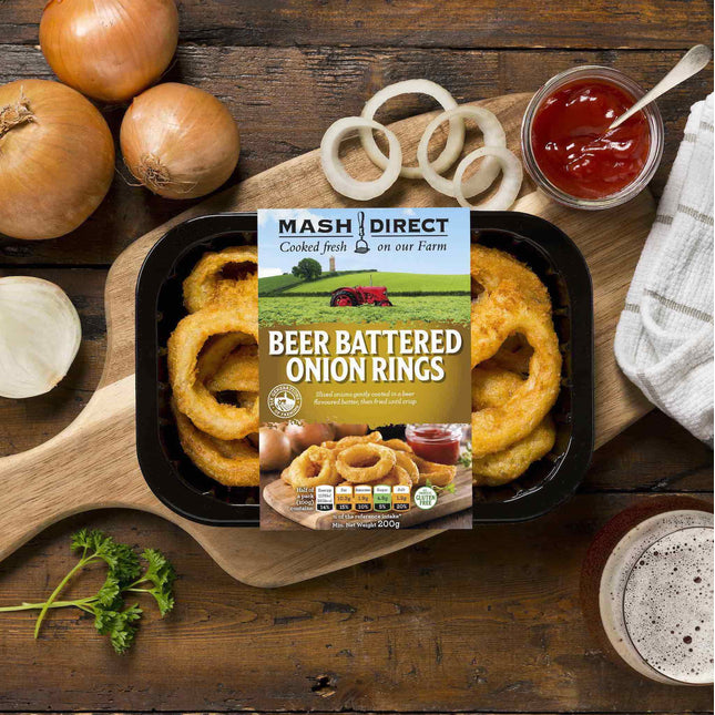 Beer Battered Onion Rings MASH DIRECT 200g