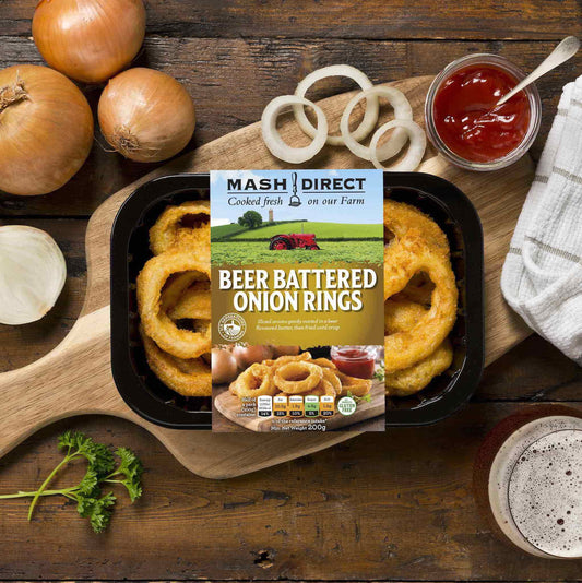 Beer Battered Onion Rings MASH DIRECT 200g