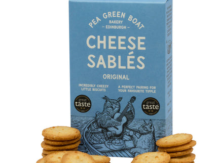 Cheese Sablés pea Green Boat